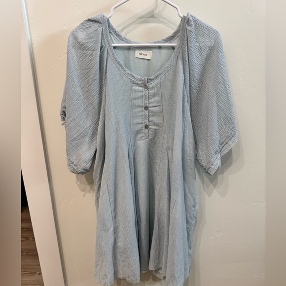 Women's Light Blue Dress - Picture 1 of 6